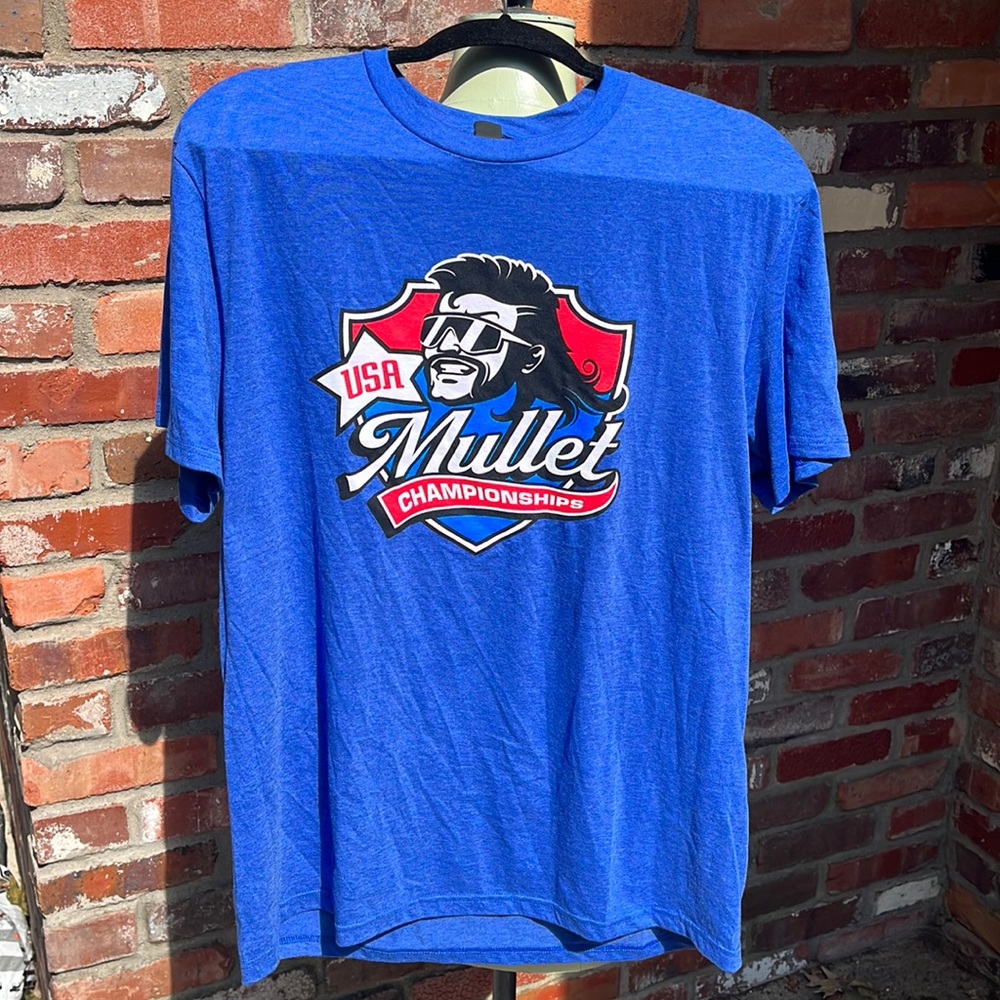 USA Mullet Championships Tshirt size Large